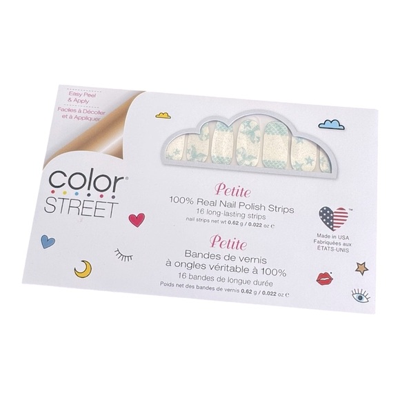 Color Street Other - COLOR STREET Petite Nail Polish Strips Mermaid for This NWT